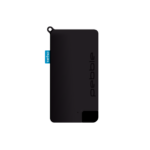 Batterie externe Pebble Pokket 1000mAh taille micro porte-clés - Noir