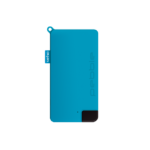 Batterie externe Pebble Pokket 1000mAh taille micro porte-clés - Bleu