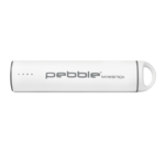 Batterie portable Pebble Ministick - Blanc