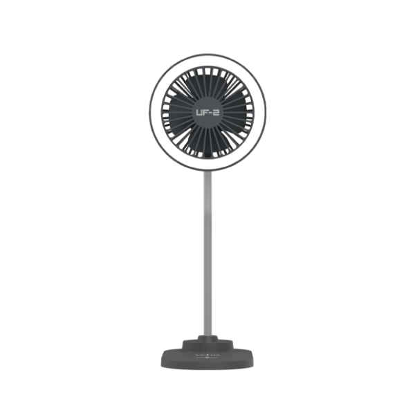 UF-2 USB 3-in-1 Desktop Fan with Light & Charging pad